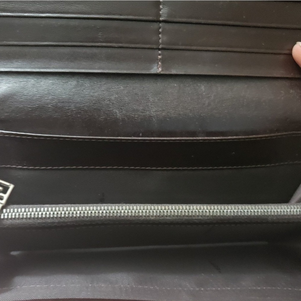 💥SOLD💥Fendi Zucca brown wallet - Picture 3 of 4